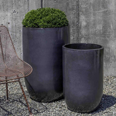 Cole Planter in Metal Gray