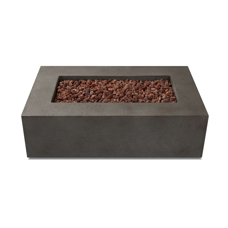 Baltic Rectangle Propane Fire Table with NG Conversion Kit