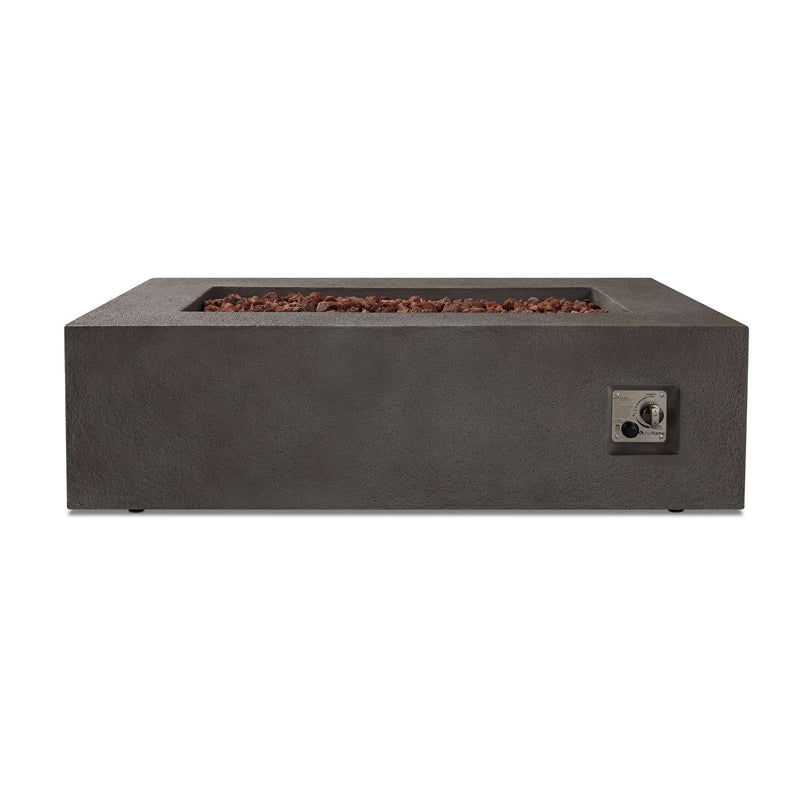 Baltic Rectangle Propane Fire Table with NG Conversion Kit