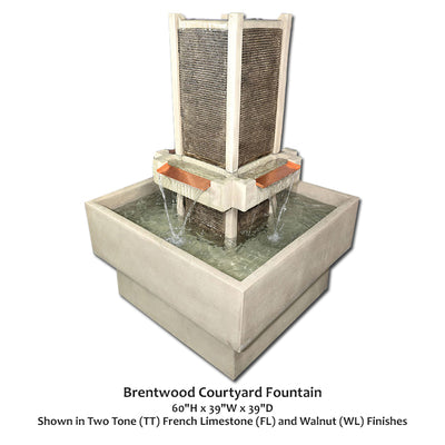 Brentwood Courtyard Fountain