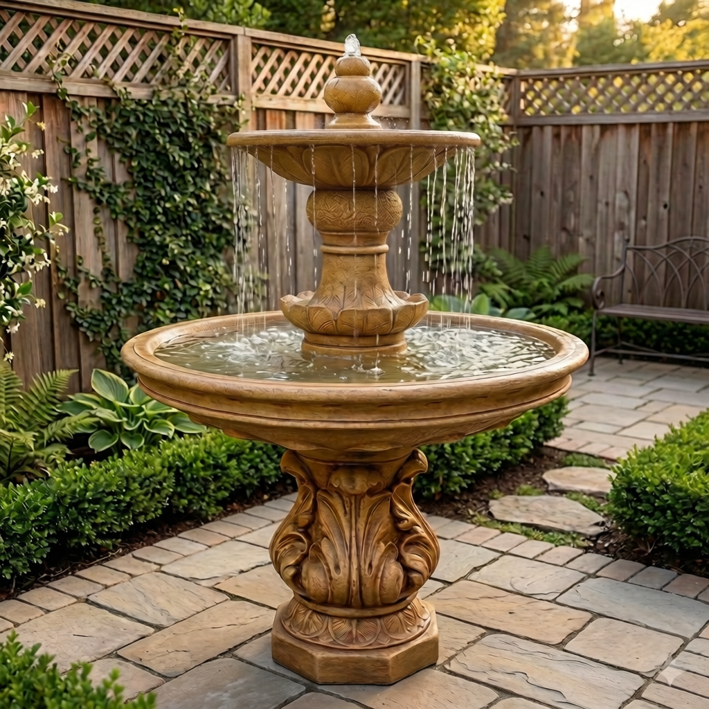 Chelsea Garden Outdoor Water Fountain – Soothing Company
