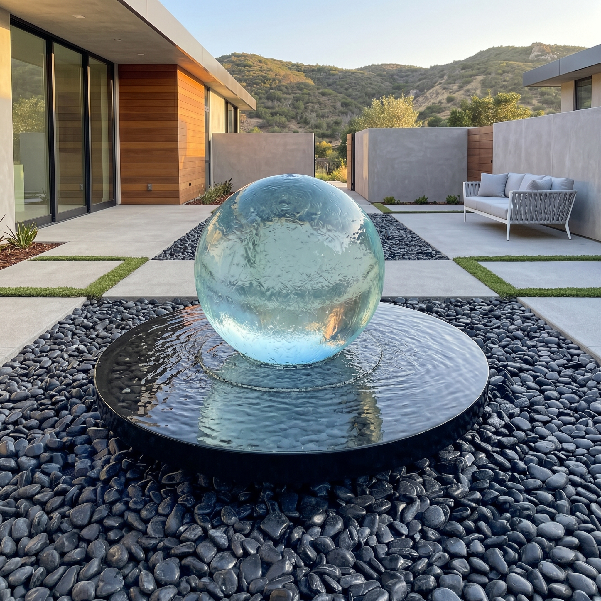 クリスタルファウンテン Crystal Sphere Fountain Kit 24