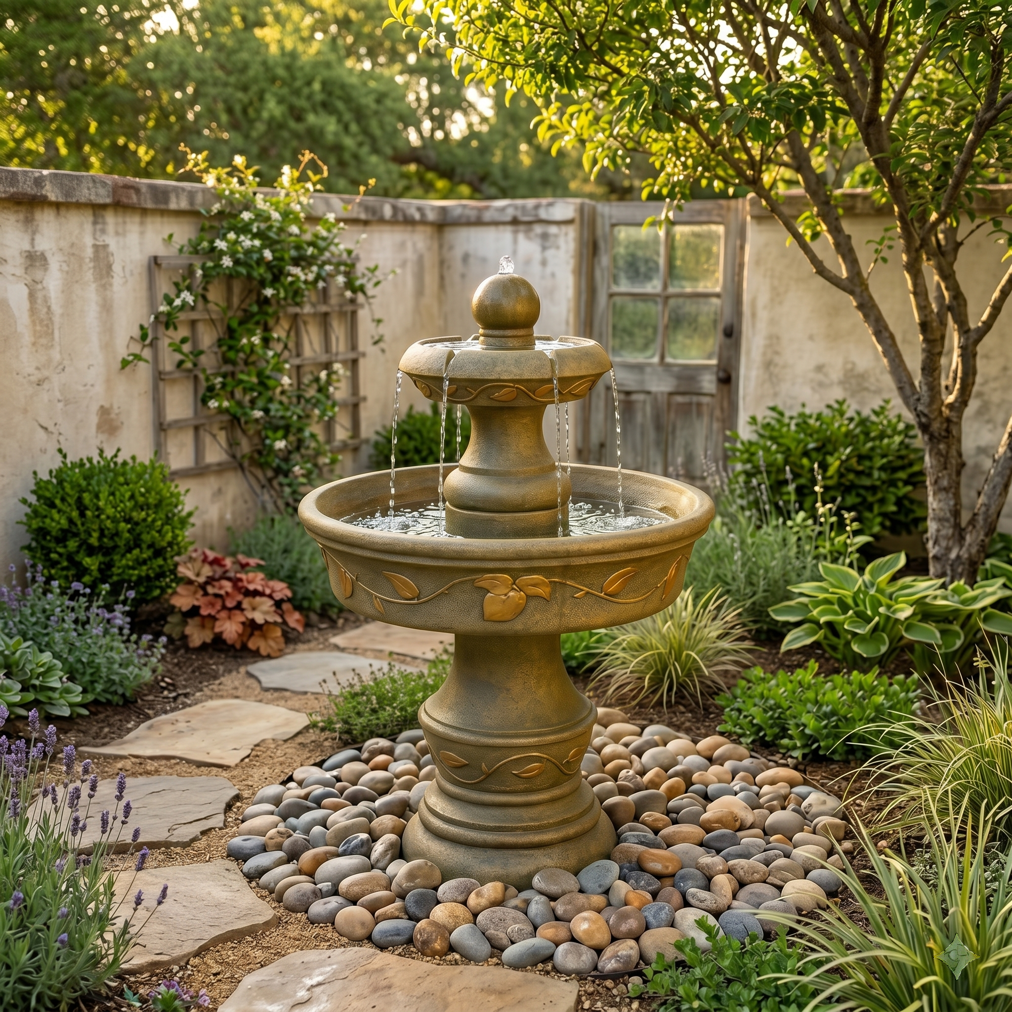 English Ivy Outdoor Fountain – Soothing Company