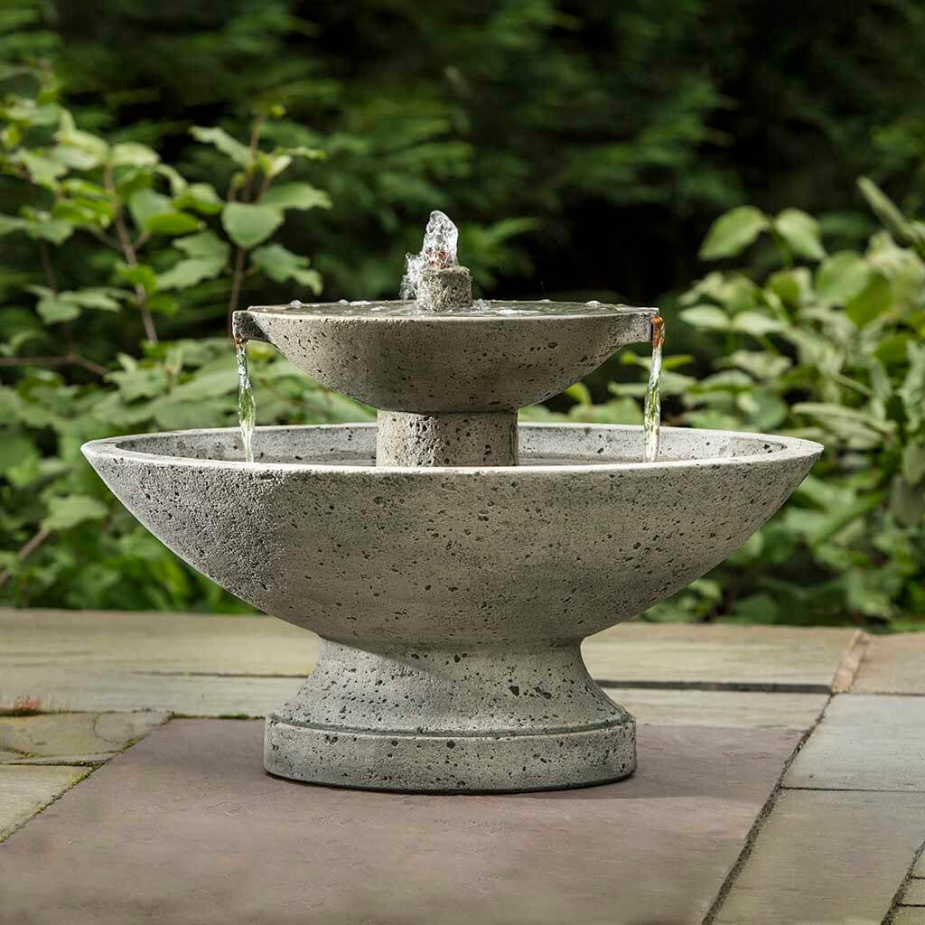 Jensen Oval Fountain | Garden Water Feature – Soothing Company