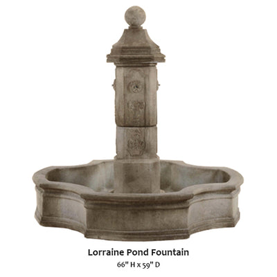 Lorraine Pond Fountain
