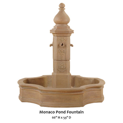 Monaco Pond Fountain