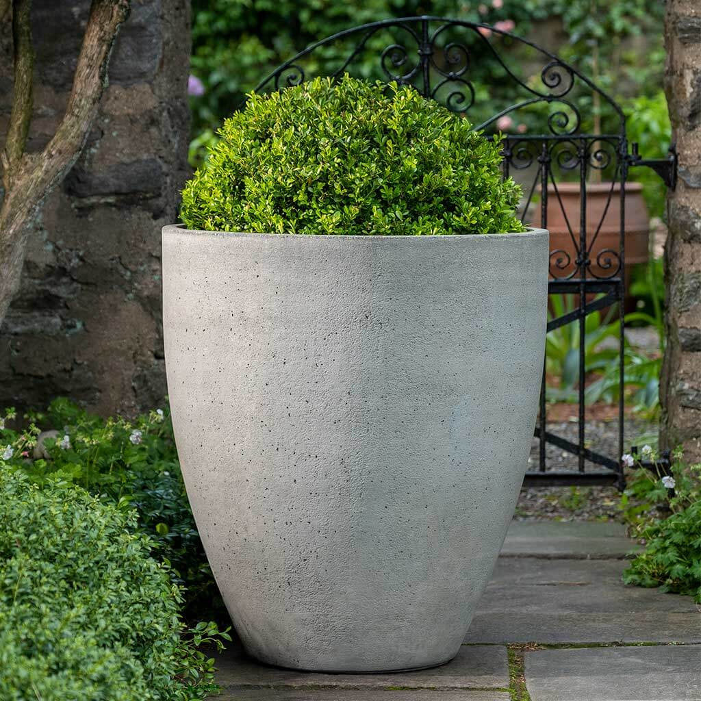 stone plant pots outdoor Series 3 Cast Stone Planter – Soothing Company