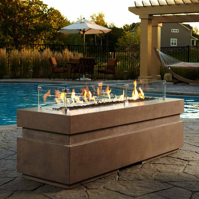 Plaza 24" Outdoor Linear Fire Pit