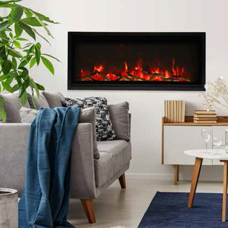 Amantii Symmetry XtraSlim Smart 42″ Indoor | Outdoor Electric Fireplace