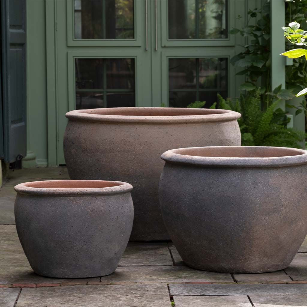Tron Cao Pot - Set of 3 by Campania International