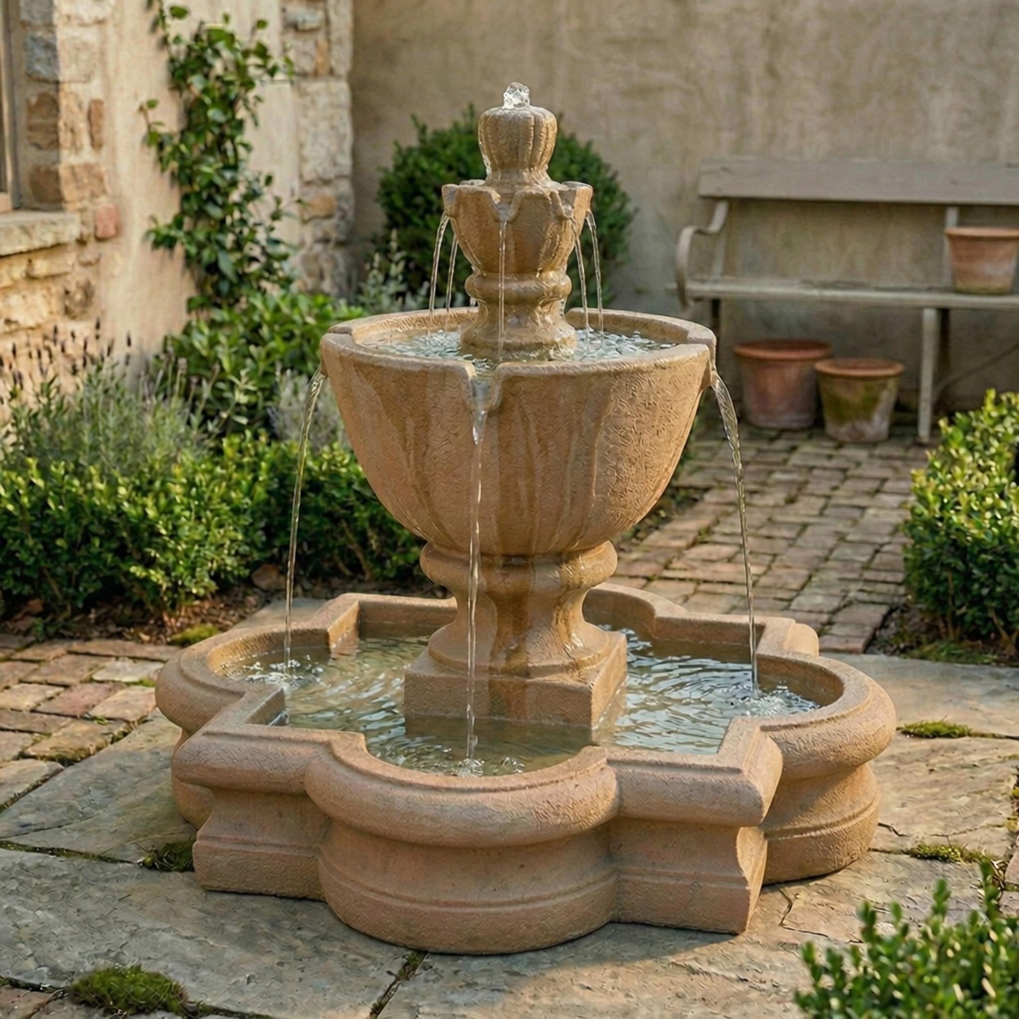 Tuscany Garden Fountain – Soothing Company