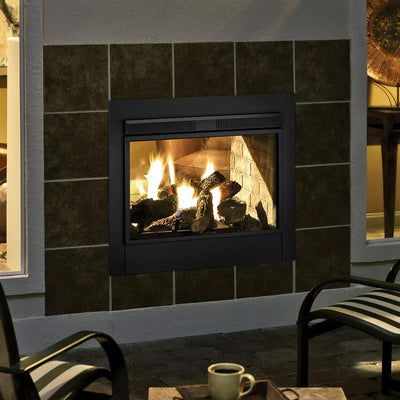Twilight 36" Indoor/Outdoor See-Through Gas Fireplace with IntelliFire (NG)