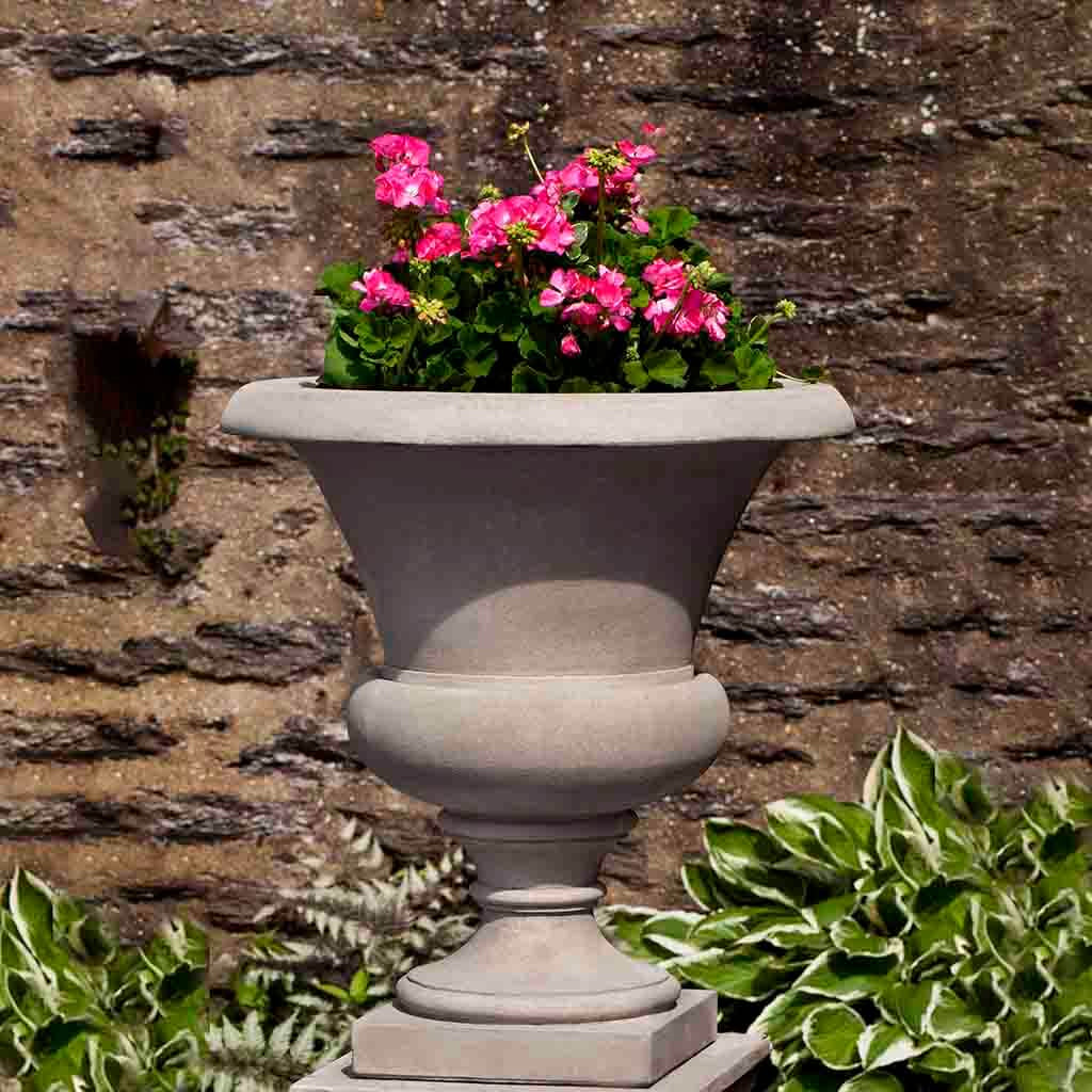 large urn planter pots Wilton Urn Planter Campania International, Natural (NA)