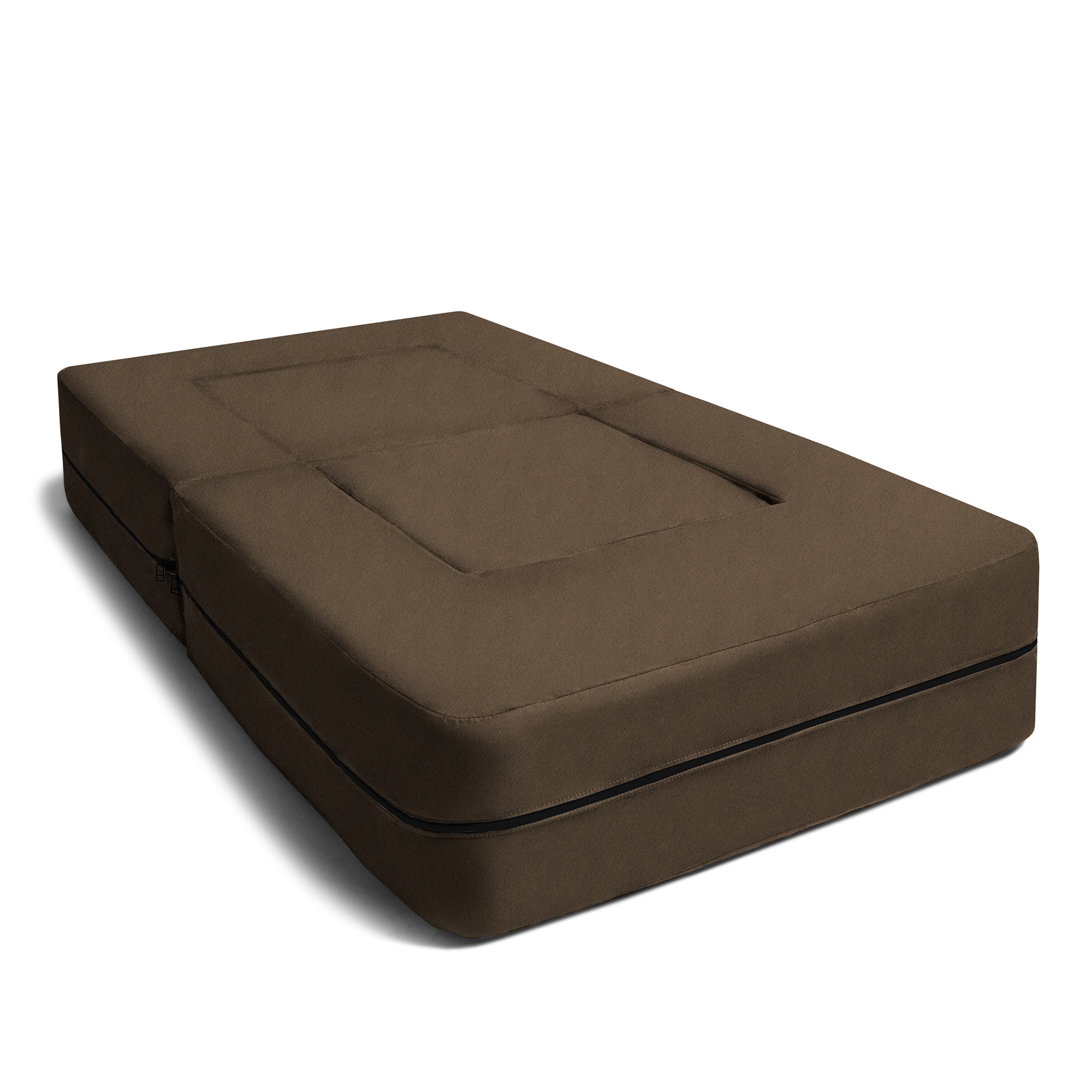 Kids Zipline Convertible Chair & Ottoman - Big Kids Edition - Microsuede