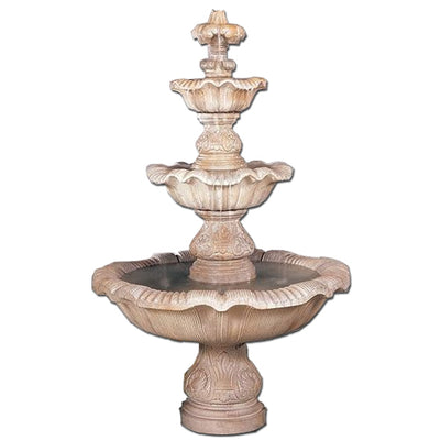 Three Tier Renaissance Outdoor Fountain
