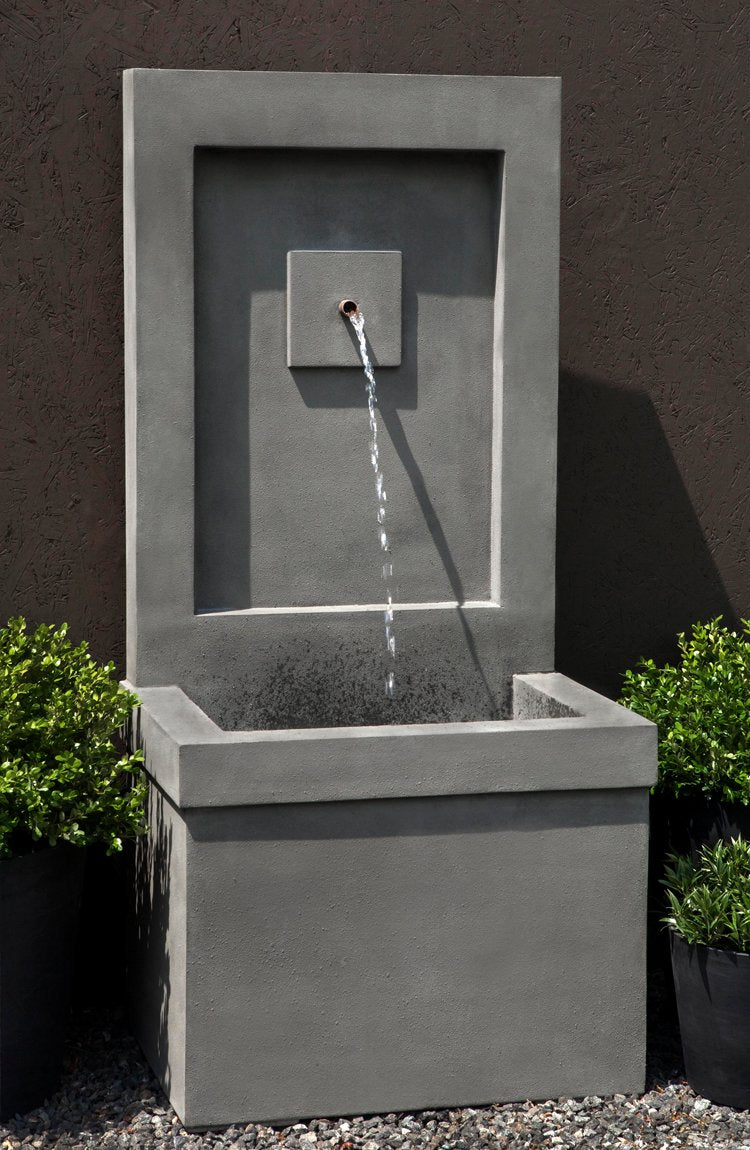Brentwood Modern Outdoor Wall Fountain