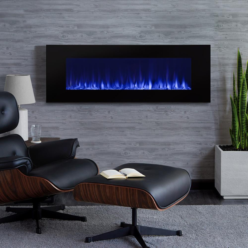 DiNatale 50” Wall-Mounted Electric Fireplace