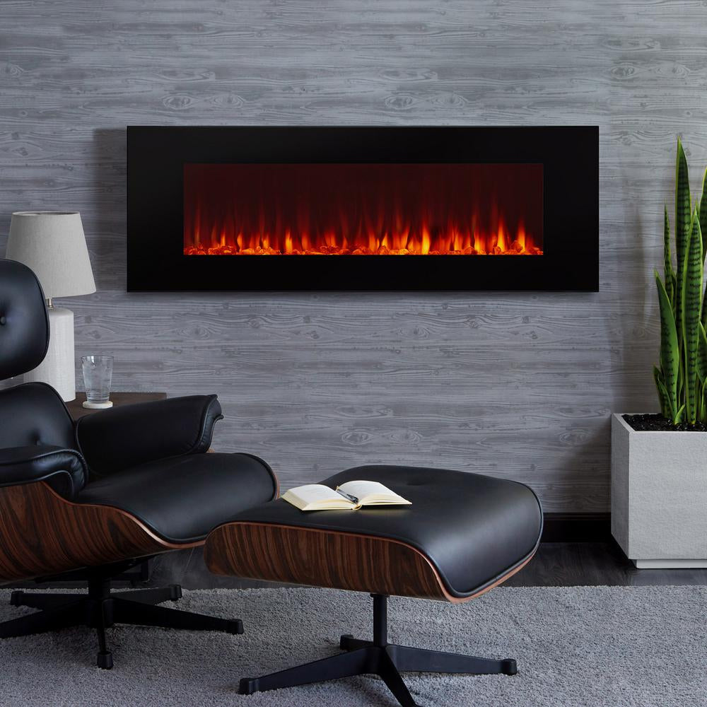 DiNatale 50” Wall-Mounted Electric Fireplace