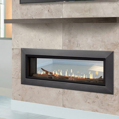Echelon II 48" See-through Top Direct Vent Fireplace with IntelliFire Touch Ignition System