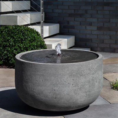 Echo Park Modern Outdoor Water Fountain