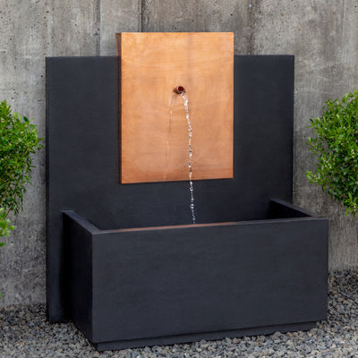 MC3 Modern Wall Fountain - Copper