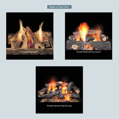 Sovereign 36" Heat Circulating Wood Burning Fireplace