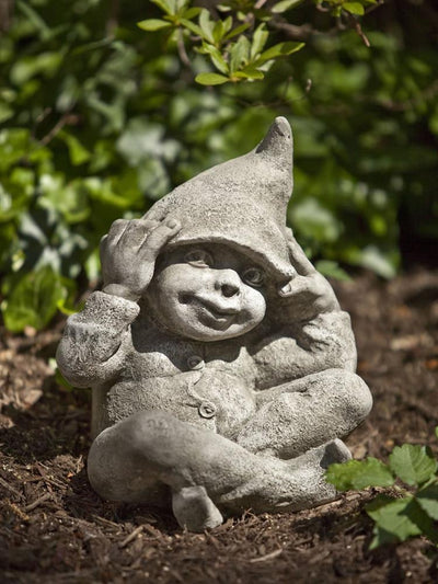 George Cast Stone Garden Statue | Gnome Statue