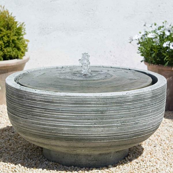 Girona Low Profile Outdoor Garden Fountain