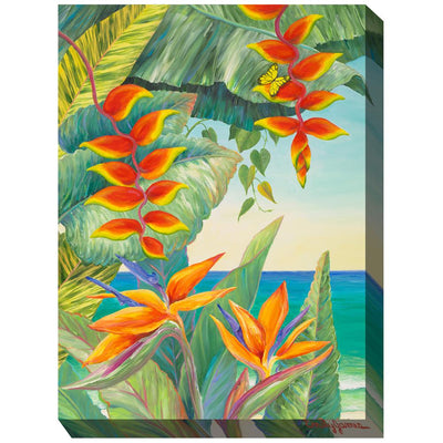 Hot Tropic #1 Outdoor Canvas Art