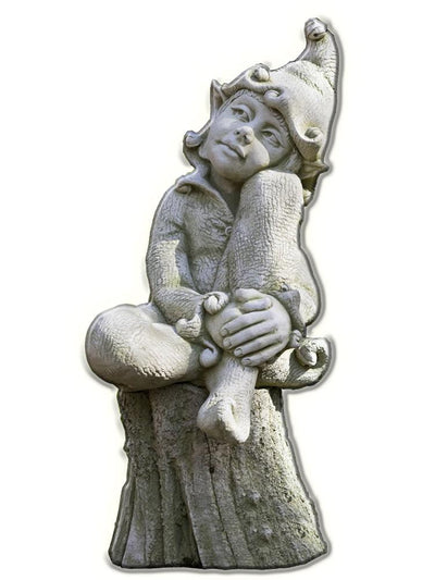 Jenny Cast Stone Garden Statue | Gnome Statue