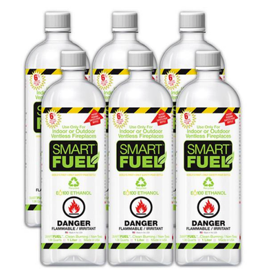 Lumina Smart Ethanol Fuel - 6 x 1 Liter Pack