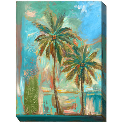 Modern Palms #1 Outdoor Canvas Art