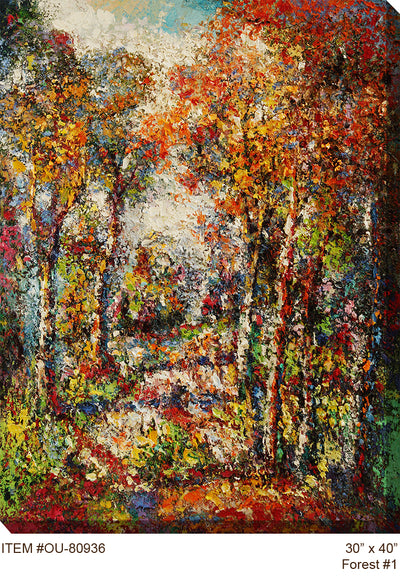 Forest #1 Outdoor Canvas Art