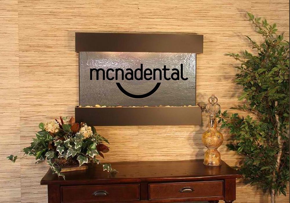 Reflection Creek Wall Fountain with Logo