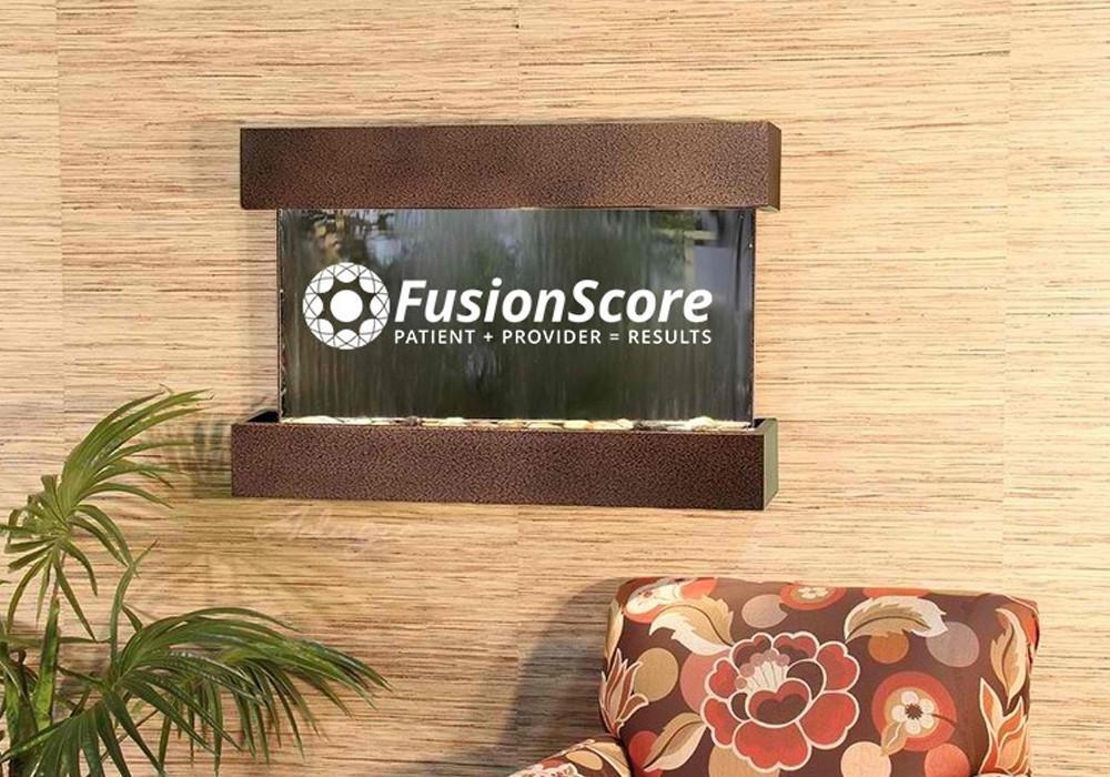 Reflection Creek Wall Fountain with Logo