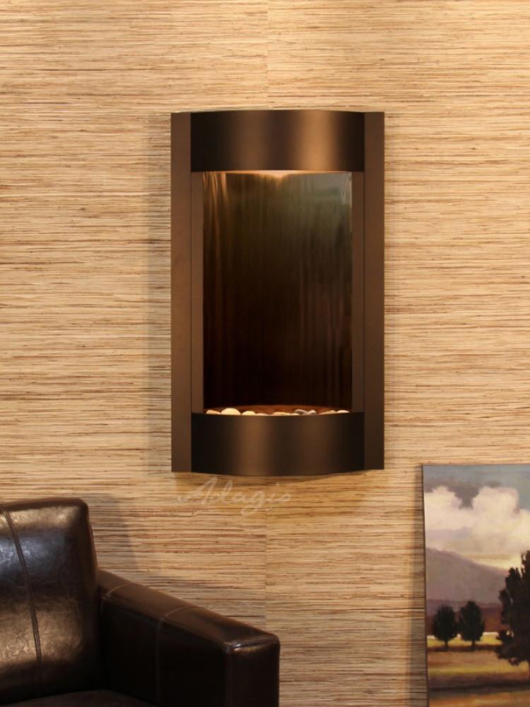 Serene Waters Mirror Wall Fountain