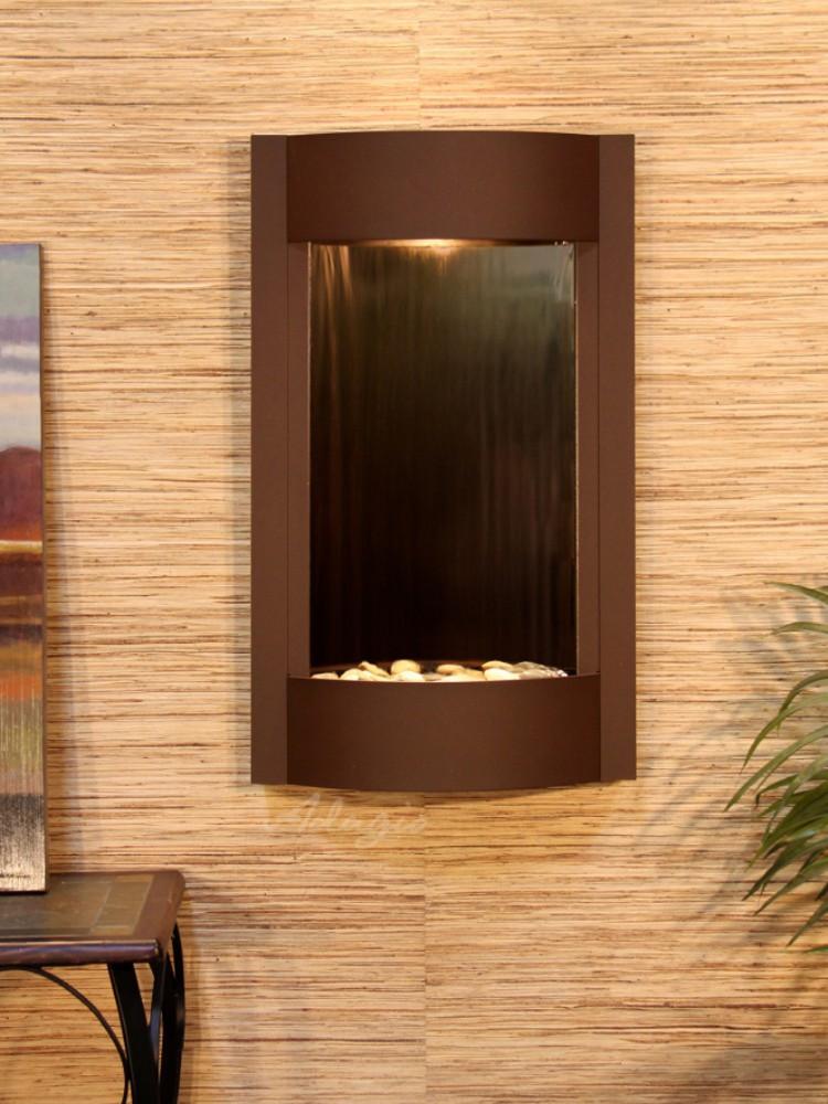 Serene Waters Mirror Wall Fountain