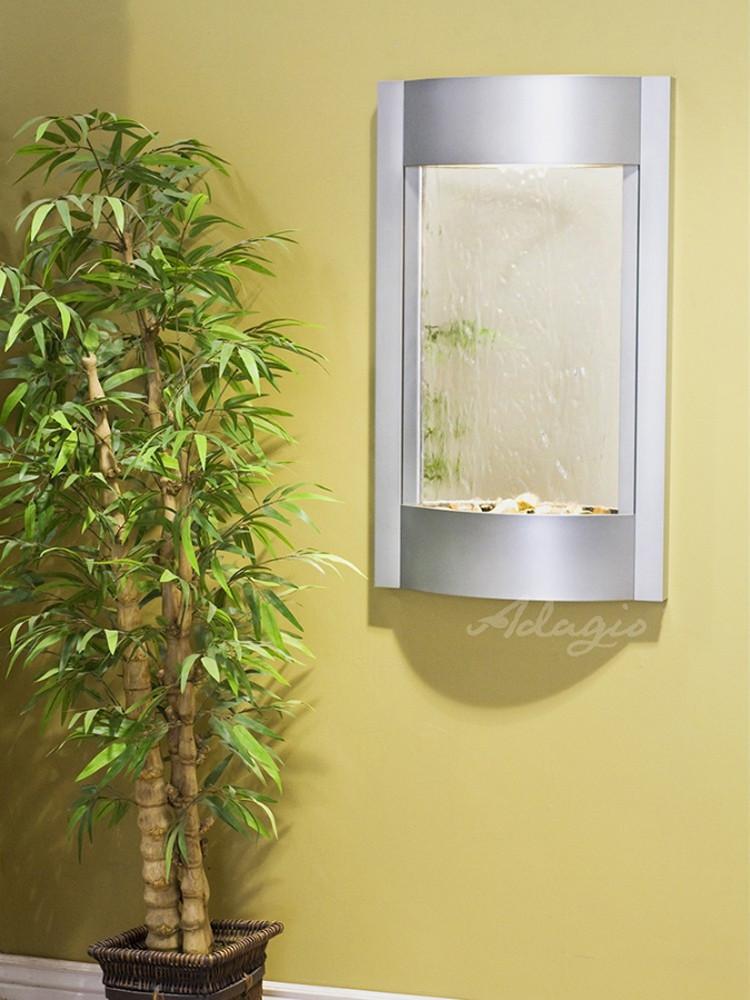 Serene Waters Mirror Wall Fountain