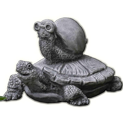Snail Express Cast Stone Garden Statue | Turtle Statue