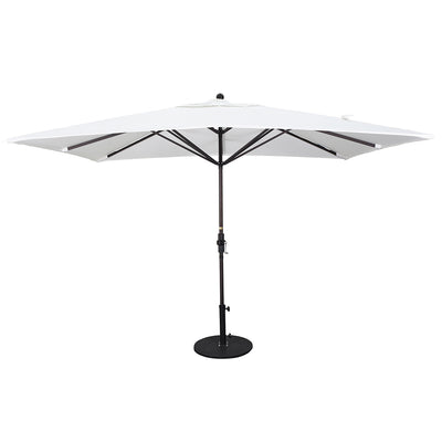 California Umbrella 11' Tahoe Series Patio Umbrella With Bronze Aluminum Pole Aluminum Ribs  Crank Lift With Sunbrella Fabric