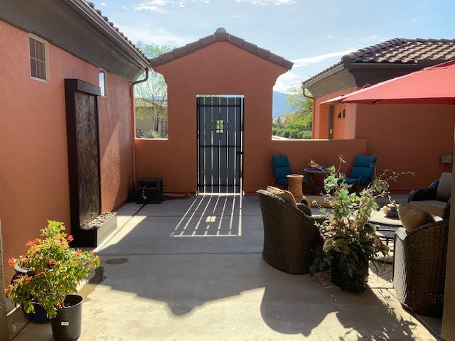 Tranquil River Floor Fountain - Rear Mounted