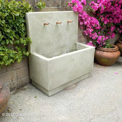 Tribus Wall Outdoor Water Fountain