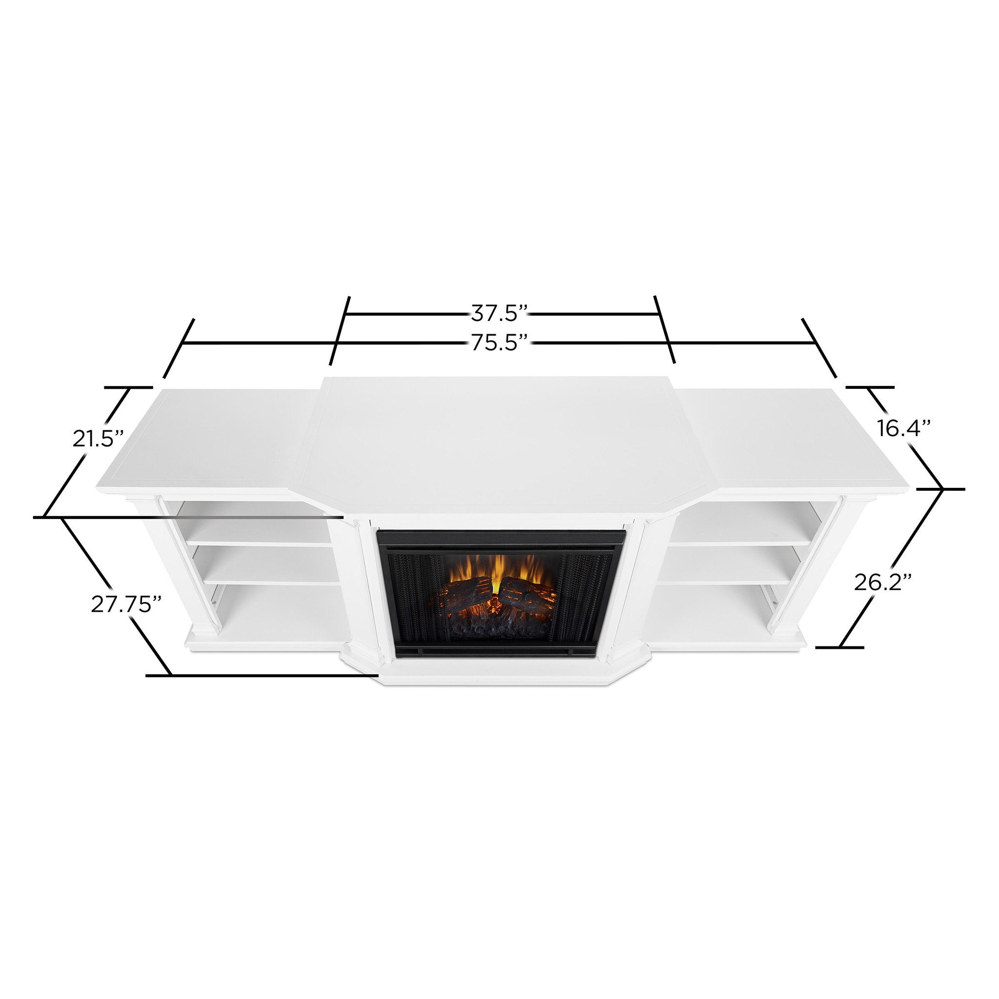 Valmont Electric Fireplace TV Stand