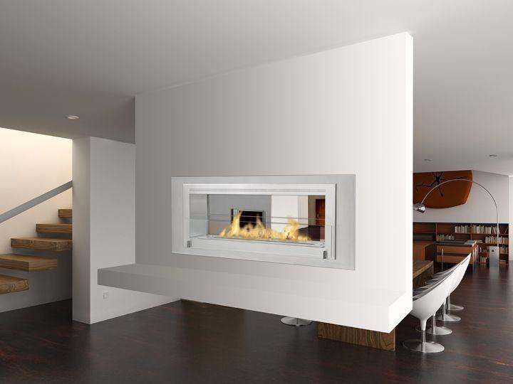 Eco-Feu Santa Cruz 2-Sided Biofuel Fireplace – Soothing Company