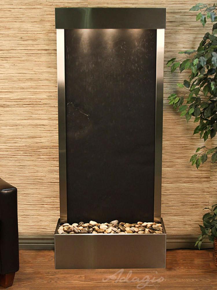 Harmony River Floor Fountain - Rear Mounted