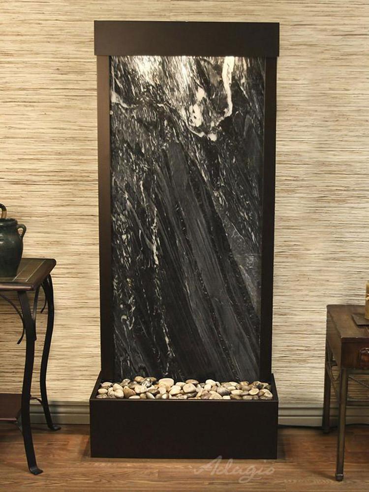 Harmony River Floor Fountain - Rear Mounted