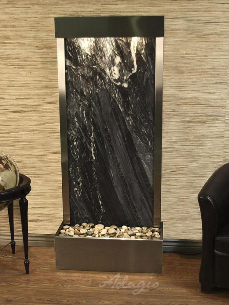 Harmony River Floor Fountain - Rear Mounted