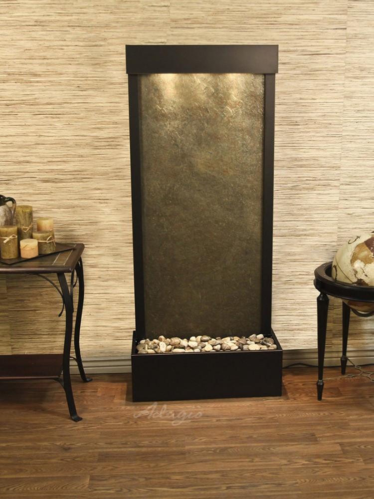 Harmony River Floor Fountain - Rear Mounted