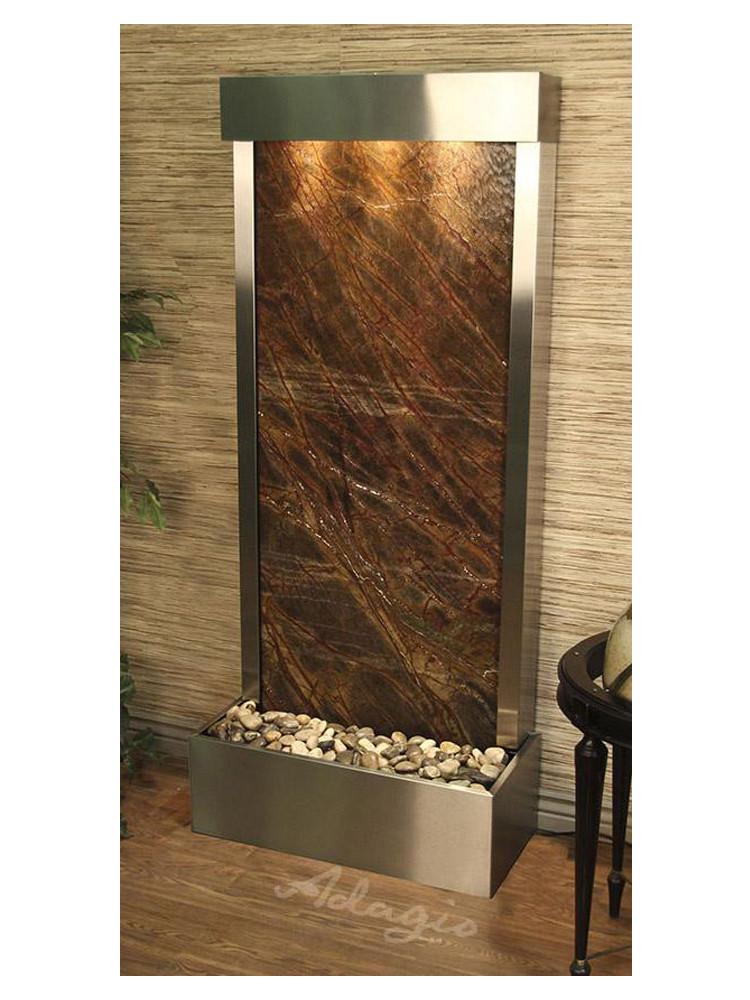 Harmony River Floor Fountain - Rear Mounted