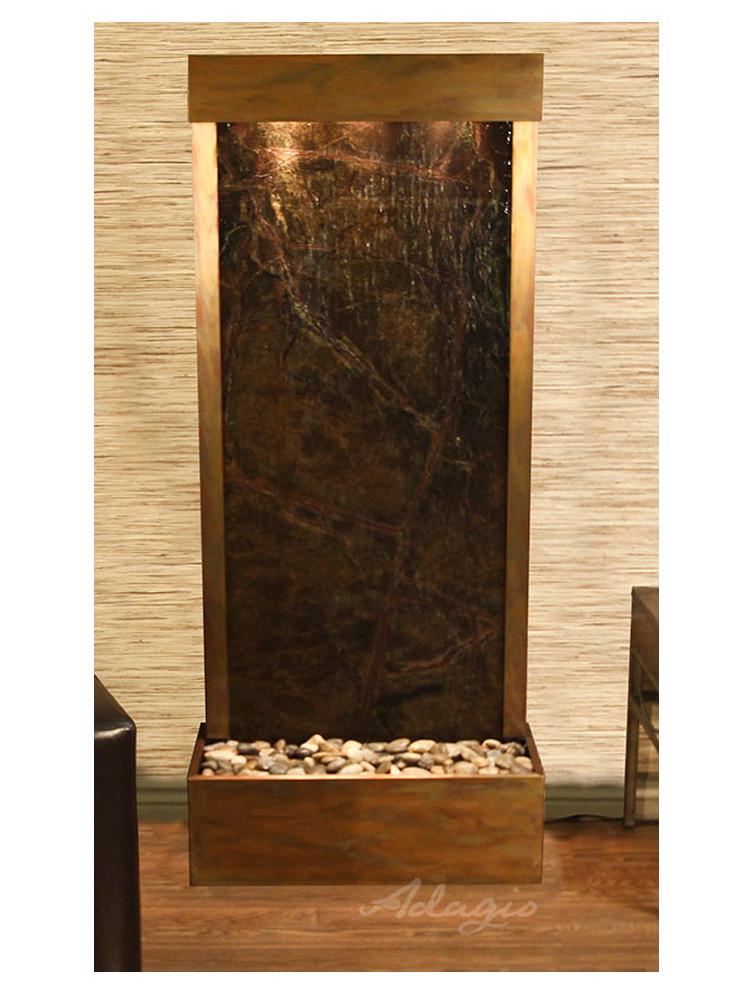 Harmony River Floor Fountain - Rear Mounted